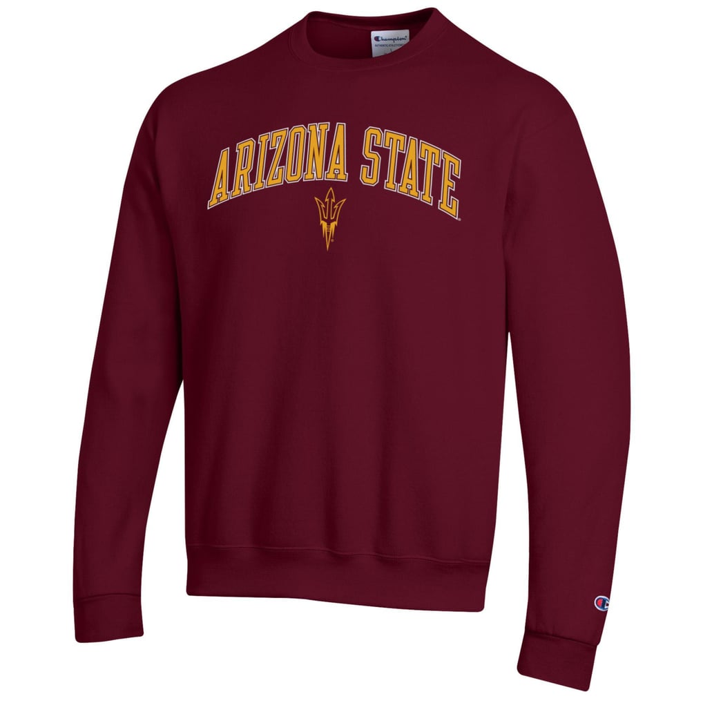  Arizona State Sun Devils Champion Arch Over Logo Pullover Sweatshirt - Maroon